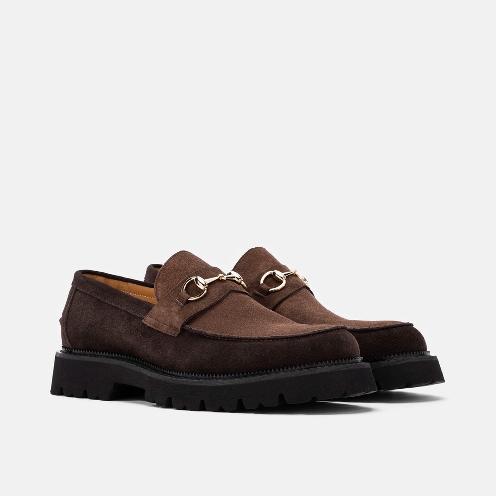 Men's Marc Nolan Suede Loafers - Blake size 10